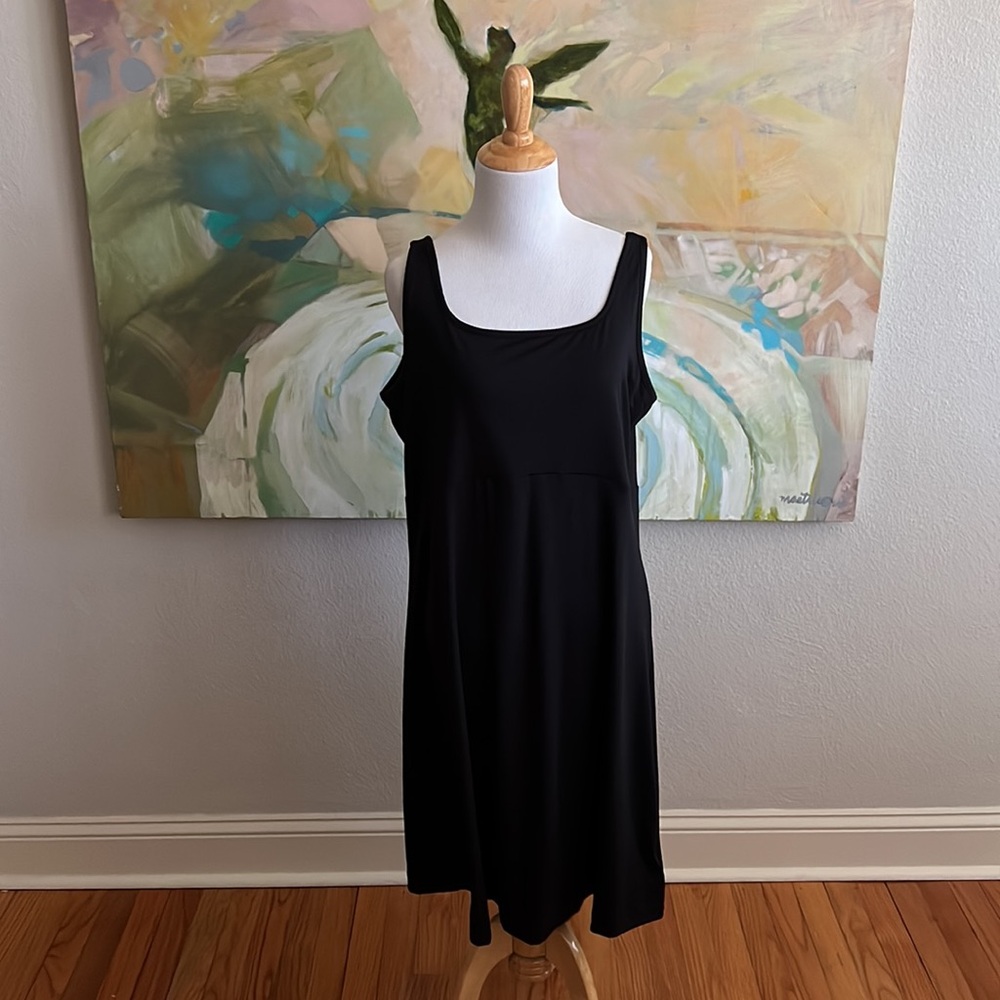 Columbia Tank Dress black sleeveless XL